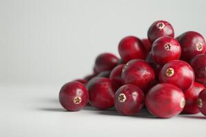 Stack of Cranberries photo