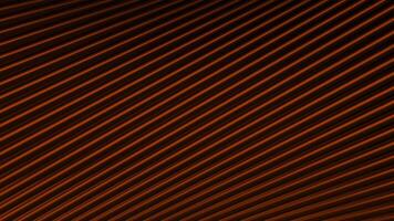 Parallel colorful diagonal narrow lines flowing slowly on a black background, seamless loop. Motion. Glowing stripes. video