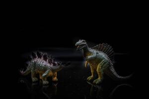 The Stegosaurus was a large and robust quadrupedal herbivorous dinosaur, with an arched profile. Spinosaurus is an extinct genus of spinosaurid theropod dinosaur photo
