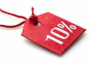 Big savings with this 10 off red tag photo