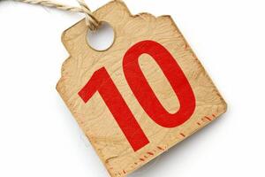Big savings with this 10 off red tag photo