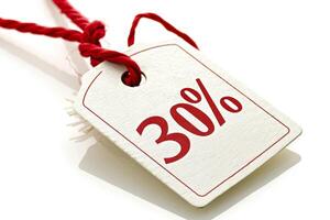 Big savings with this 30 off red tag photo