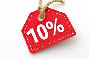 Big savings with this 10 off red tag photo