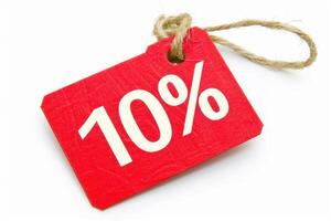 Big savings with this 10 off red tag photo