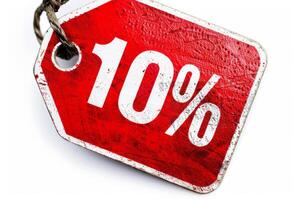Big savings with this 10 off red tag photo