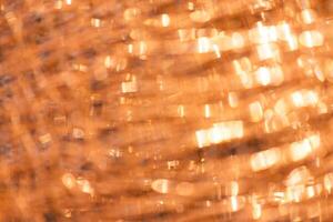 bronze bokeh and wire line abstract background photo