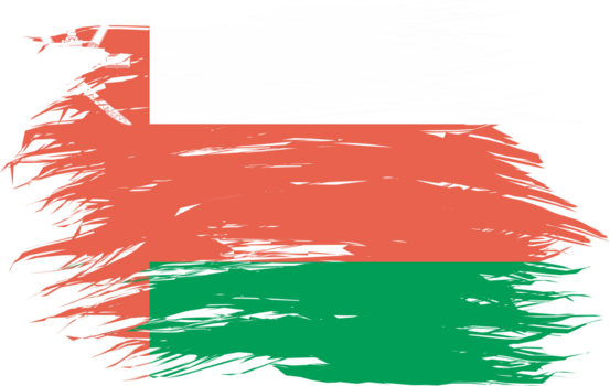 oman flagga abstrakt form png