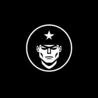 Army, Black and White illustration vector