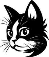 Cat, Minimalist and Simple Silhouette - illustration vector