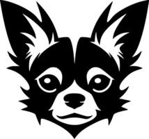 Chihuahua, Minimalist and Simple Silhouette - illustration vector