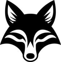 Fox, Minimalist and Simple Silhouette - illustration vector