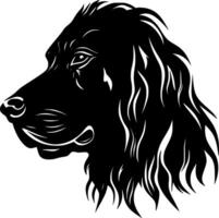 Rhodesian, Minimalist and Simple Silhouette - illustration vector