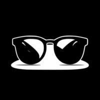 Sunglasses, Black and White illustration vector