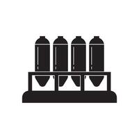 silo simple icon vector