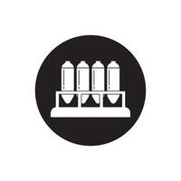 silo icon design vector