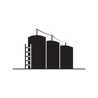 silo simple icon vector