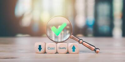 Management strategies increase efficiency to control costs ,and plan and manage financial budgets ,Improving success goals ,Saving expenses and increasing liquidity for your business photo