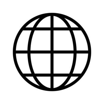 conjunto de iconos de globo vector