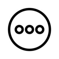 more button icon vector