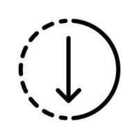 submit progress icon black and white sign vector