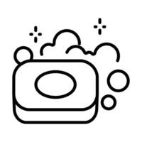 Bubbles and foam icon vector