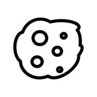 Bubbles and foam icon design in filled and outlined style vector