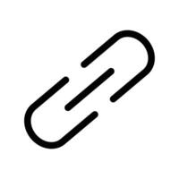 Chain link icon design in filled and outlined style vector