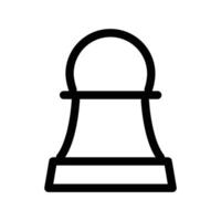 Chess icon design in filled and outlined style vector