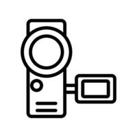 Handy Cam Icon design in filled and outlined style vector