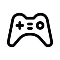 Joystick icon design in filled and outlined style vector