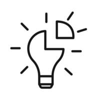 Problem solving skills icon vector
