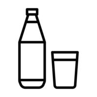 drink icon design in filled and outlined style vector