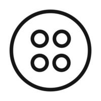 more button icon vector
