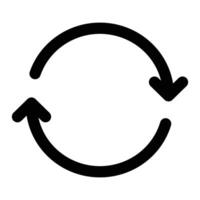 processing icon design in filled and outlined style vector