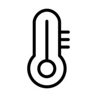smart temperature icon design in filled and outlined style vector