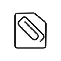 Enclosure icon linear graphics sign vector