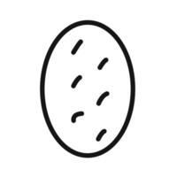 shaobing icon linear graphics sign vector