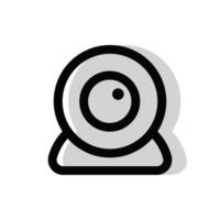 IP Camera icon on white background vector