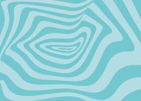 Distorted curved wave line background. Groovy retro hippie Retro style psychedelic Trendy 70s style. Striped lines hypnotic Vintage background. Distorted geometric pattern. Abstract monochrome. vector