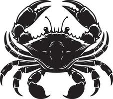 True crabs design silhouette art work EPS file, Generator AI vector