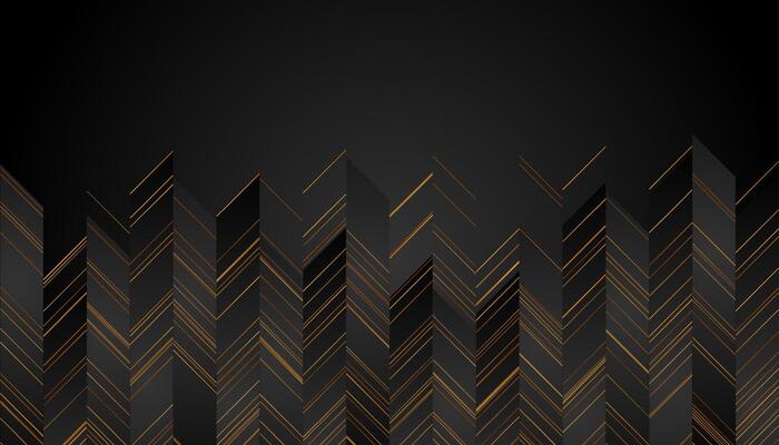 Luxury golden minimal lines abstract geometry background