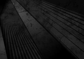 Black minimal lines and stripes abstract concept grunge background vector