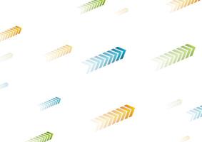Colorful minimal arrows abstract geometric tech background vector