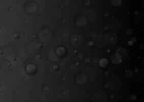 Black circle particles abstract bokeh background vector