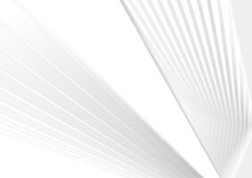 Grey white minimal lines and stripes abstract concept background vector