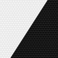 Contrast black and white tech geometric background with dots vector