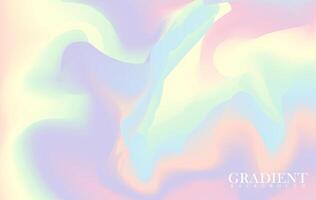 Pastel abstract gradient background vector