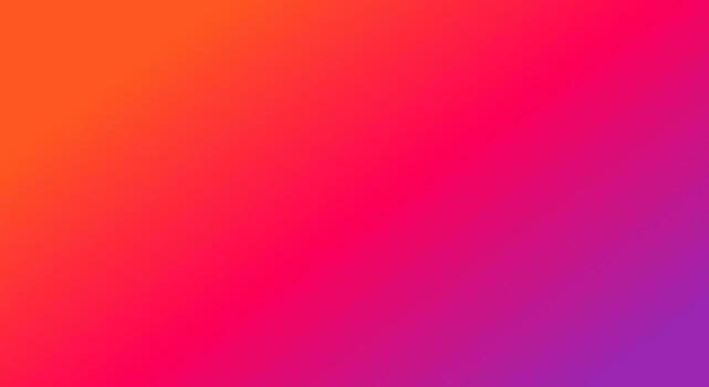 Serene gradient background illustration in hues of orange, pink, and purple,exuding an elegant and minimalist aesthetic.Ideal for posters, wallpapers, landing pages, and other creative digital. vector