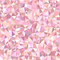 Geometric irregular triangle tiled mosaic background vector