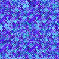 Colorful seamless abstract circle mosaic pattern background vector